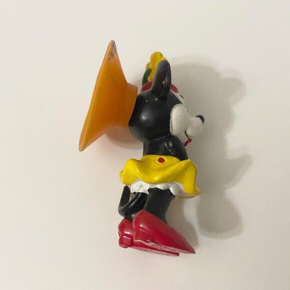 Vtg 1984 Minnie Mouse Bully Suction Cup Figure Disney Toy - Picture 10 of 16
